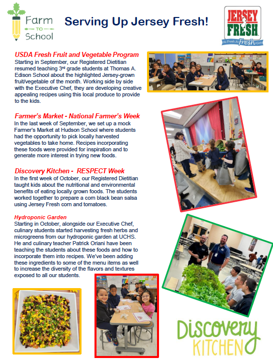 Nutrition Services Fall 2023 Newsletter