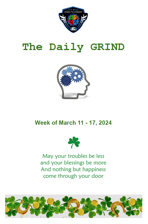 The JMSA Daily Grind-March 11, 2024